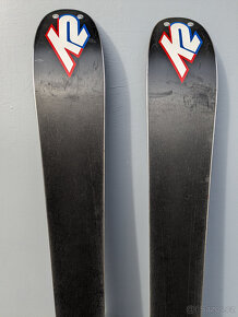 Lyže K2 Apache Coomba 167cm/102 Freeride super stav - 7