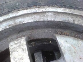 ALU disky Renault Fuego, Dunlop SP 65, 185/65/14, 4x - 7