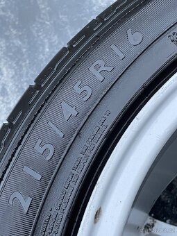 5x100 215/45 R16 letní sada - originál Škoda - 7