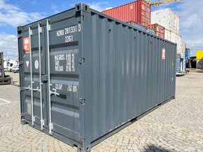 Lodní kontejner 20' Double door RAL 7016 DOPRAVA ZDARMA - 7