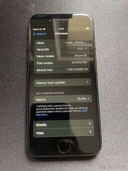 iPhone SE 64 GB – výborný stav, nutná oprava displeje - 7