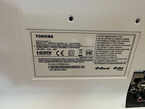 LED TV TOSHIBA, DVBT 2, Wi-Fi - JAKO NOVÁ - - 7