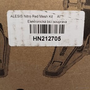 ALESIS Nitro Red Mesh Kit - Special Edition - 7