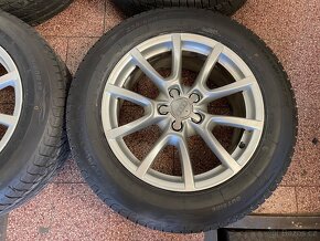 Originální Alu kola Audi 5x112 r18 zimní pneu 8mm - 7