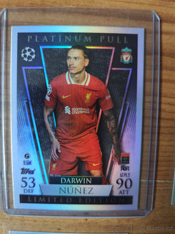 Fotbalové kartičky Match Attax 2024/25 - Platinum pull - 7