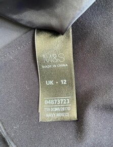 Zajímavé dámské šaty M&S Collection vel.12 - 7