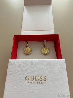 LUXUSNÍ NOVÉ NÁUŠNICE GUESS  - Srdce - 7