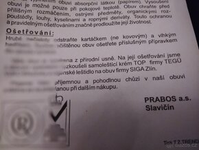 Pracovní antistatická obuv vel 44.5 z přírodní kůže - 7