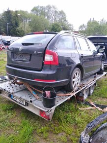 nd z škoda octavia 2 1.6tdi 77kw bílá černá červená - 7