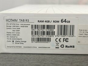 Odolný tablet Hotwav R5 - 7