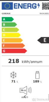 Vestavná lednice Gorenje RKI418EE1-NOVÁ- - 7