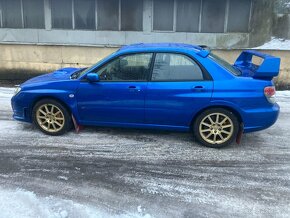 Subaru Impreza Spec STi 05 wide, modrá, LHD krásná DCCD v ČR - 7