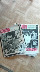 Časopisy STADION 1961, 1962, 1963, 1964, 1965, 1966, 1967/68 - 7