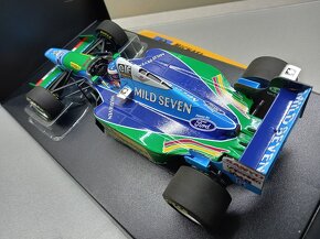 F1 BENETTON FORD B194 VÍTĚZ AUSTRÁLIE 1994 SCHUMACHER 1:18 - 7