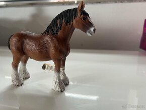 SCHLEICH koně a kráva- stará kolekce, sběratelské/pro děti - 7