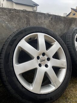 Alu kola Autec 5x100 r17 - zánovní letní pneu - 7