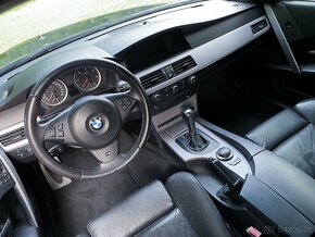 BMW E60 535D 3x M-PACKET sedan čierna - 7