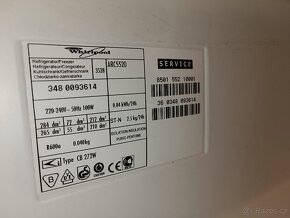 Lednice lednička chladnička kombinovaná Whirlpool ARC5520 - 7