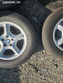 Originál alu kola Bmw X5 E53 5x120 R17 / Zimní Michelin. - 7