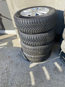 MICHELIN 195/65 R15 zimni sada 5x112 Alu - 7