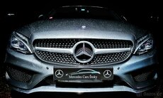 Nové přední tlumiče na Mercedes-Benz E - 7