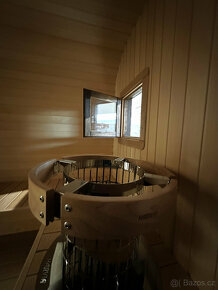 Sauna, venkovní fiská sauna, - 7