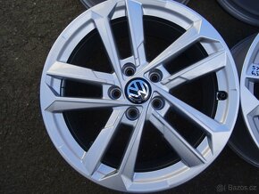 Alu disky originál Škoda, 17", 5x112, ET 43 , šířka 6,5J - 7