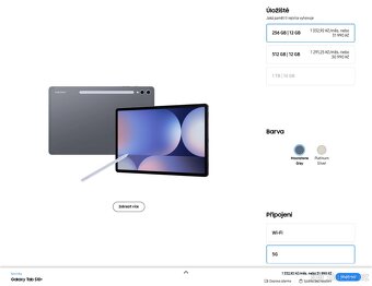 Nový Samsung Galaxy Tab S10+ 5G - 7