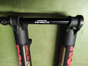 Nová Fox factory 34, 130 mm, kashima, grip 2 kartuše - 7