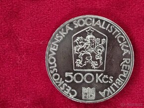 500 Kčs 1983 - Národní divadlo v Praze - stříbrná mince - 7