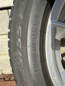 Originální bmw Alu 225/55/17 pneu pirelli zimní. - 7