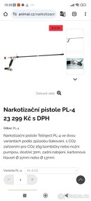 Narkotizační uspávací puška TELINJECT PL4 (PL4-F) - 7