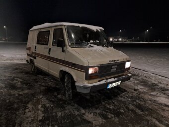 Fiat Ducato Hymercar rok 1985 benzín 1,8 51kW Veterán - 7