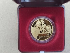 Zlatá mince hrad BUCHLOV, 999,9, 15.56g, PROOF, cert+etue - 7