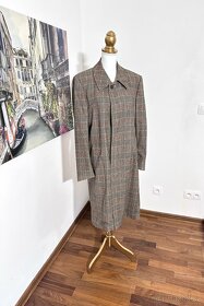 Oversize Vintage vlněný kabát Burberry - 7