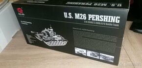 U.S. M26 Pershing, RC tank, 1:16, kovové pásy a převody - 7