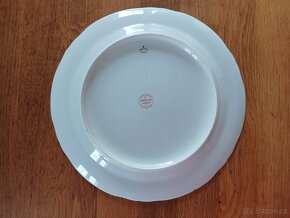 VINTAGE PORCELÁNOVÝ TALÍŘ ETS CHADELAUD LIMOGES FRANCIE - 7