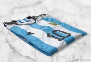 Fotbalový dres Argentina 2022 Lionel Messi - 7