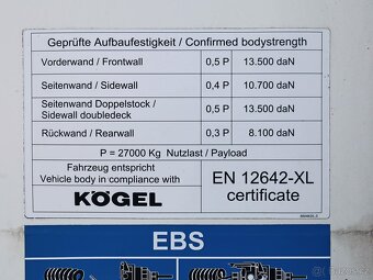 Kögel SN/SNCO, PATRO, ZVEDACÍ NÁPRAVA, NÁPRAVY SAF - 7