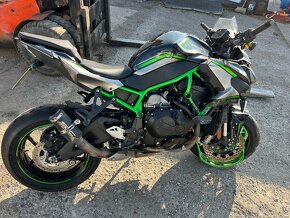 Kawasaki Z H2 1000ccm 147kw rv:2020/5 havarovaná motor start - 7