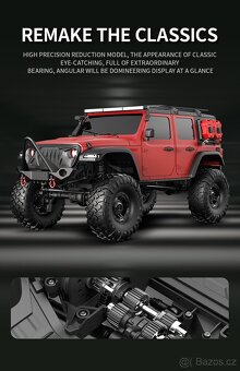 TRAXXAS TRX-4 JEEP Wrangler Rubicon 1:10 NOVÝ RTR - 7