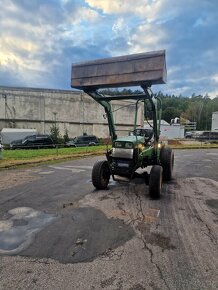 John Deere 955 s čelním nakladačem,  4X4 - 7