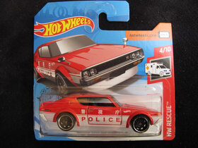 Hot Wheels Nissan Skyline 2000 GT-R Police - 7