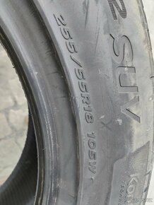 255/55/18 letní pneu CONTINENTAL a HANKOOK 255/55 R18 - 7