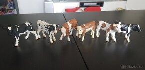 Schleich Farma kráva býk tele - 7