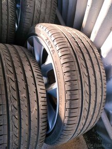 4ks alu disky orig. Škoda 5x112 R19 pneu 235/35 r19 - 7