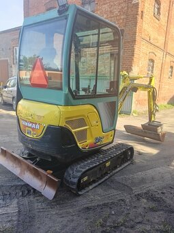 Yanmar SV17EX Minibagr 1,8T 2x lžíce  + naklápěci hlava - 7