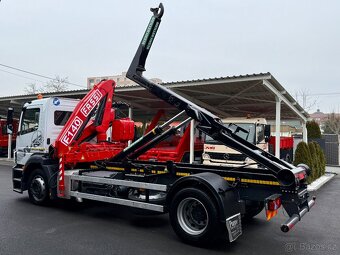 MERCEDES-BENZ AXOR 1824 HÁKOVÝ NOSIČ HYDRAULICKÁ RUKA FASSI - 7