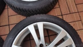 Zimní sada BMW 5x120 R17 pneu 225/45/17 2x7,5mm a 2x6mm - 7