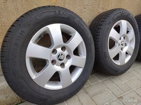 Alu kola Orion Škoda 5x112 R15 Octavia 2, včetně nových pneu - 7